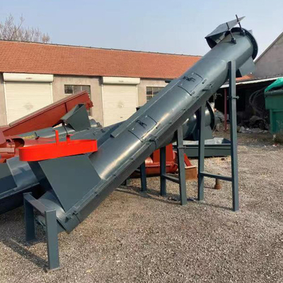 La ligne industrielle de lavage de film de film agricole sale réutilisent la machine