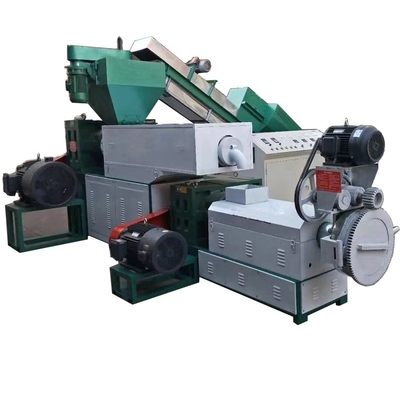 Ligne de rebut granule de pelletisation de PVC de pneu de pelletiseur de brin faisant la machine