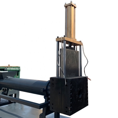 Commutateur hydraulique d'écran de plat simple pour le filtre en plastique de fonte d'extrusion