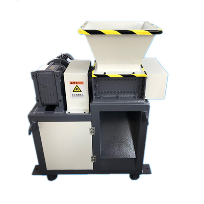 Double machine concasseuse multifonctionnelle en plastique de machine de déchiquetage d'axe